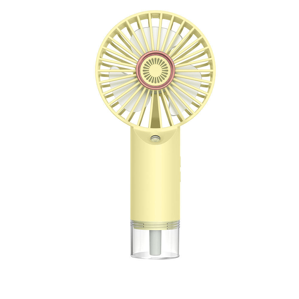 Cool girl mini fan