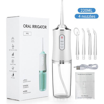 Oral irrigator (water flosser)