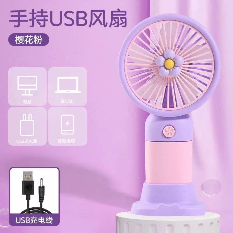 Cute mini fan