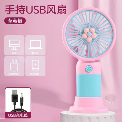 Cute mini fan