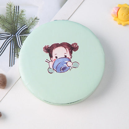 Cute compact mirror