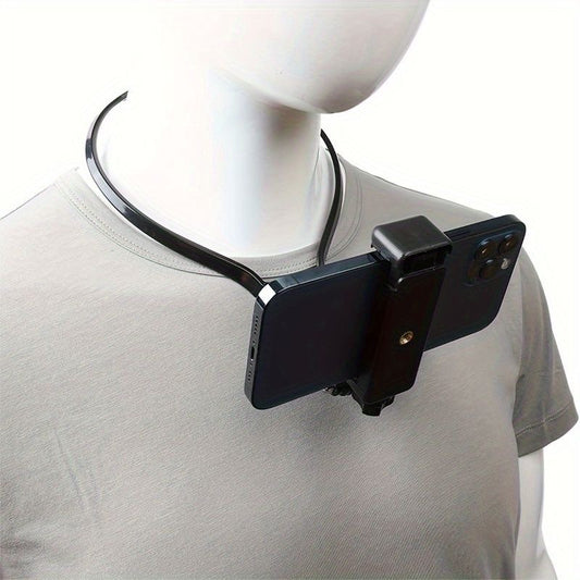 Neck phone holder