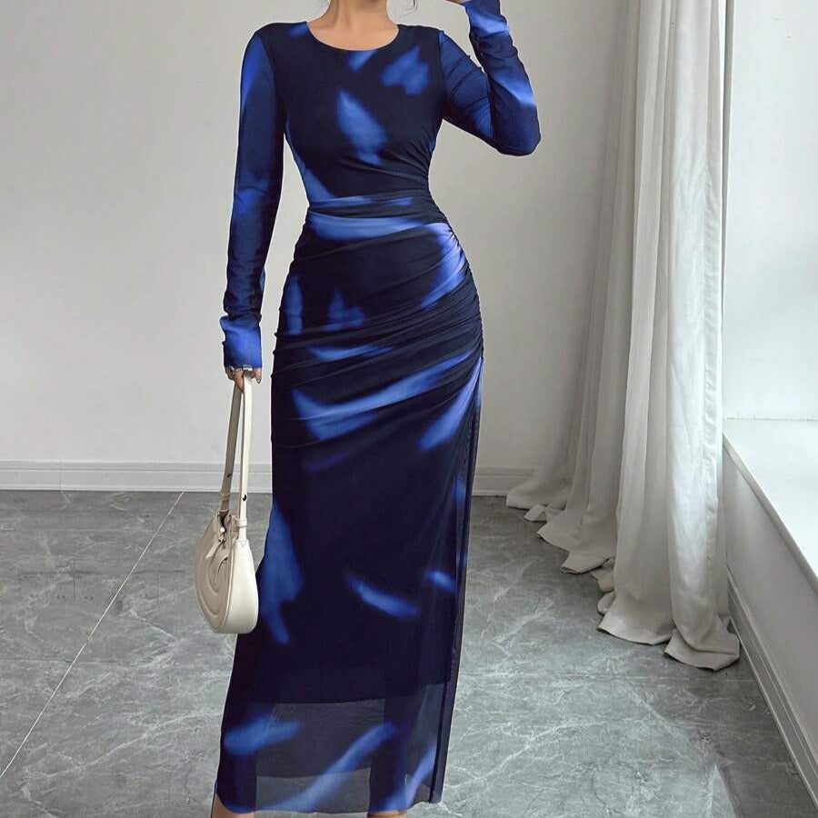 The Aliyah mesh gown